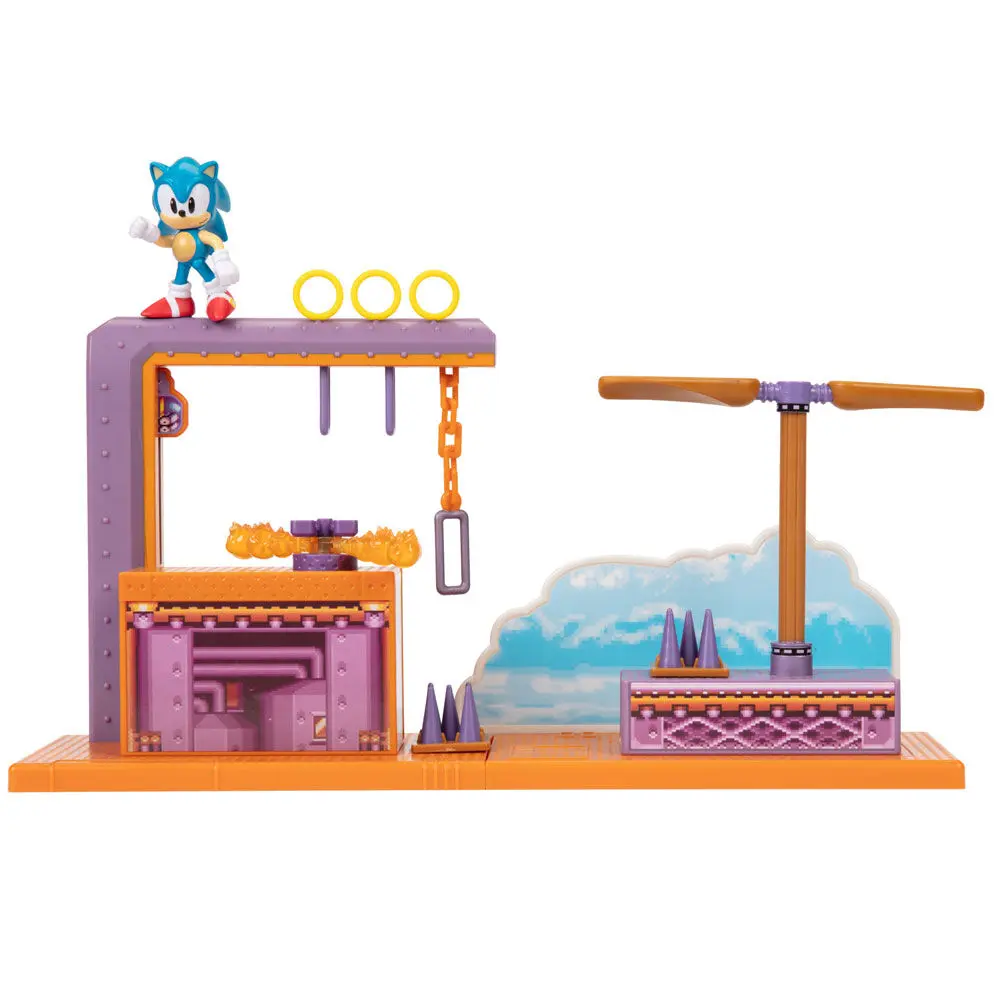 Sonic The Hedgehog Flying Battery Zone hrací set 6cm fotografii produktu