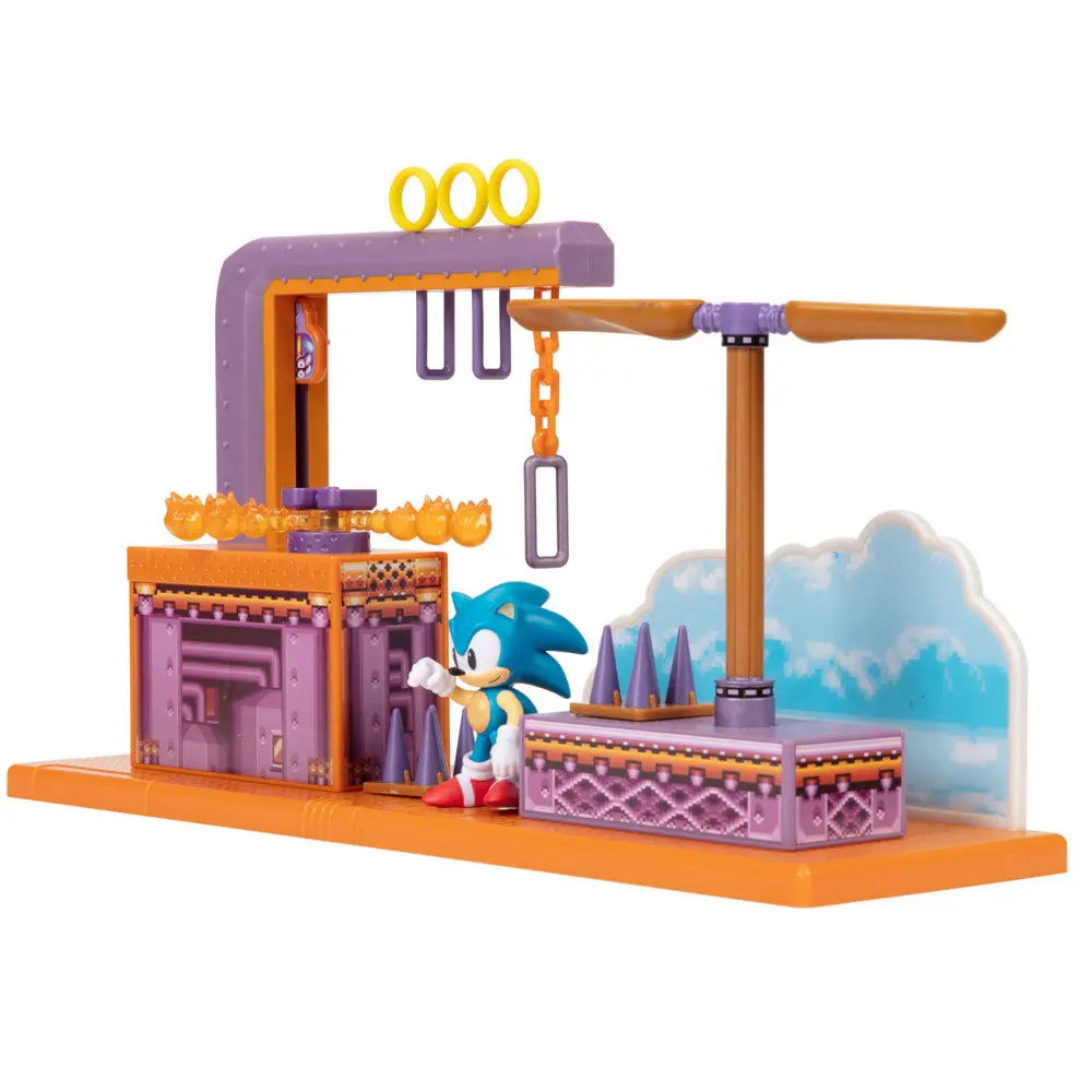Sonic The Hedgehog Flying Battery Zone hrací set 6cm fotografii produktu