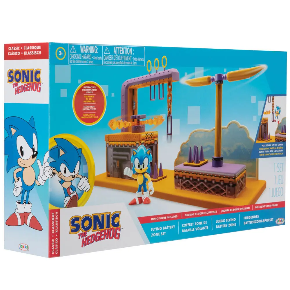 Sonic The Hedgehog Flying Battery Zone hrací set 6cm fotografii produktu