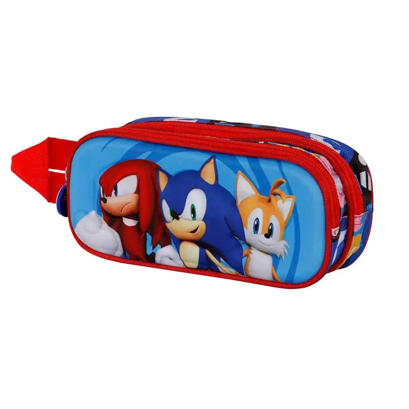 Sonic The Hedgehog Friends 3D dvojité pouzdro na tužky fotografii produktu