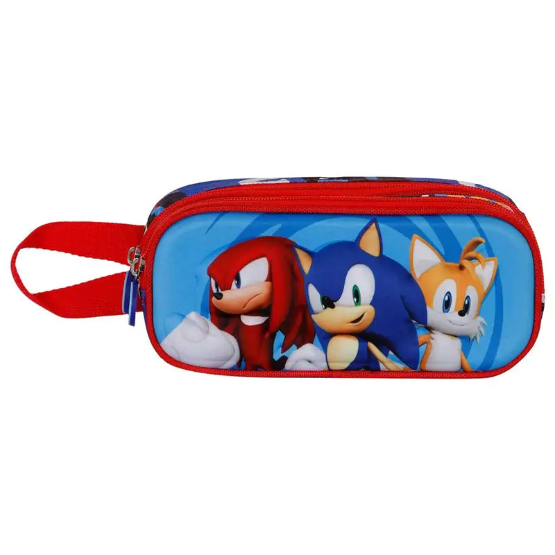 Sonic The Hedgehog Friends 3D dvojité pouzdro na tužky fotografii produktu