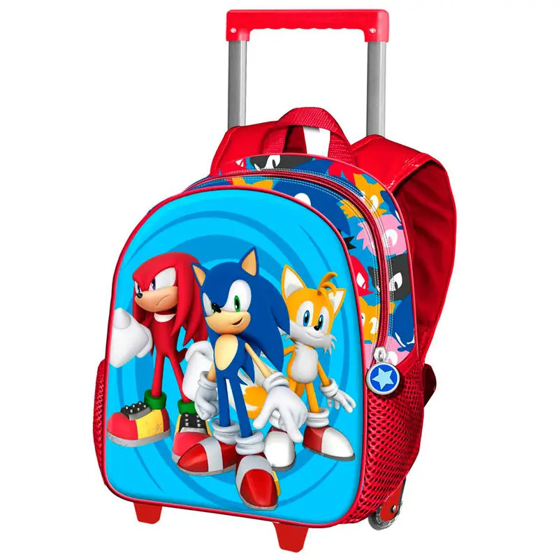 Sonic The Hedgehog Friends 3D trolley 34 cm fotografii produktu