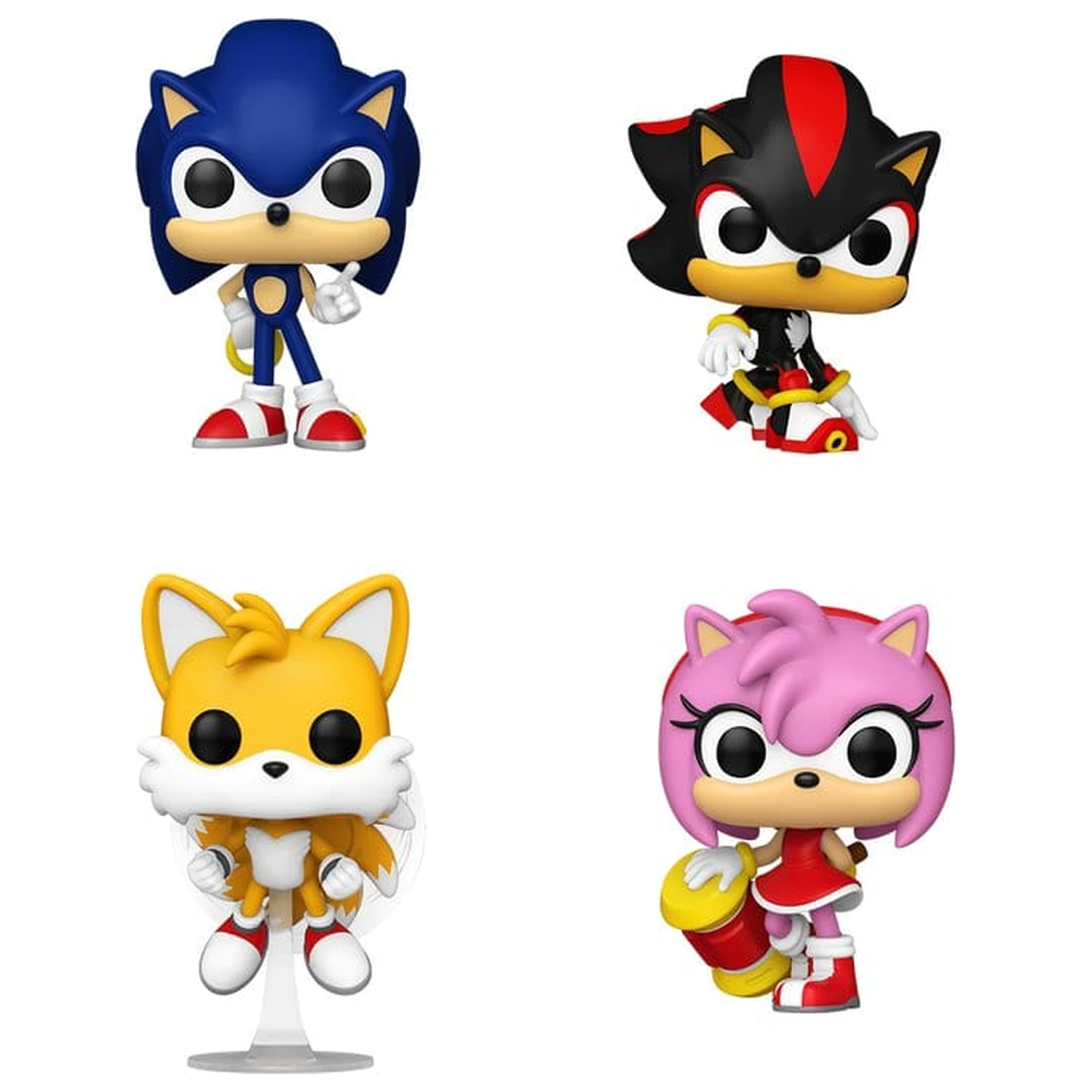 Sonic - The Hedgehog Funko POP! Vinylové figurky 4-balení Sonic fotografii produktu