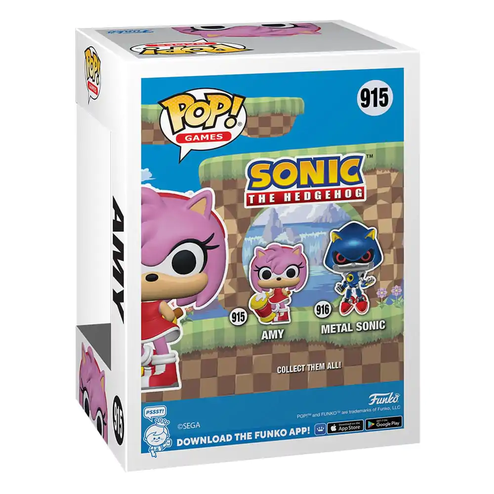 Sonic the Hedgehog POP! Games vinylová figurka Amy Rose 9 cm fotografii produktu