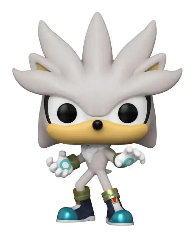 Sonic The Hedgehog Funko POP! Games vinylová figurka Silver The Hedgehog(GW) 9 cm fotografii produktu