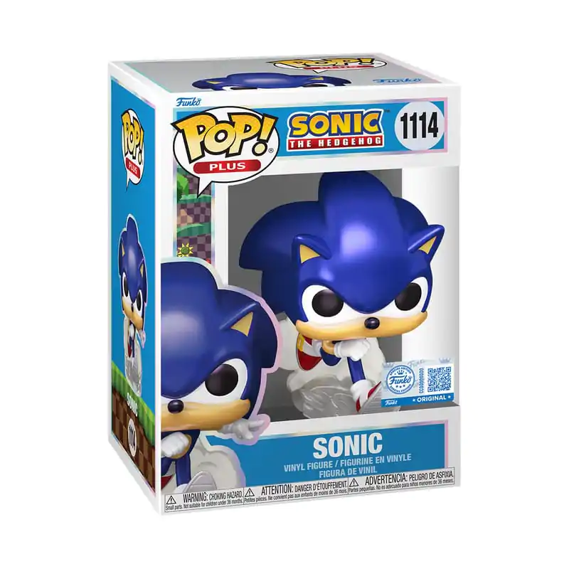 Sonic - The Hedgehog Funko POP! Plus Movies Vinylové figurky Sonic(PRL) 9 cm fotografii produktu