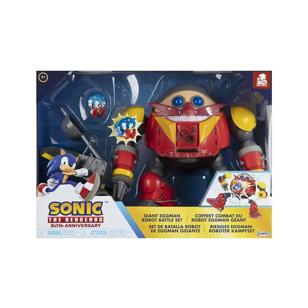 Sonic the Hedgehog obří Robot Eggman vs Sonic bitevní hrací set fotografii produktu