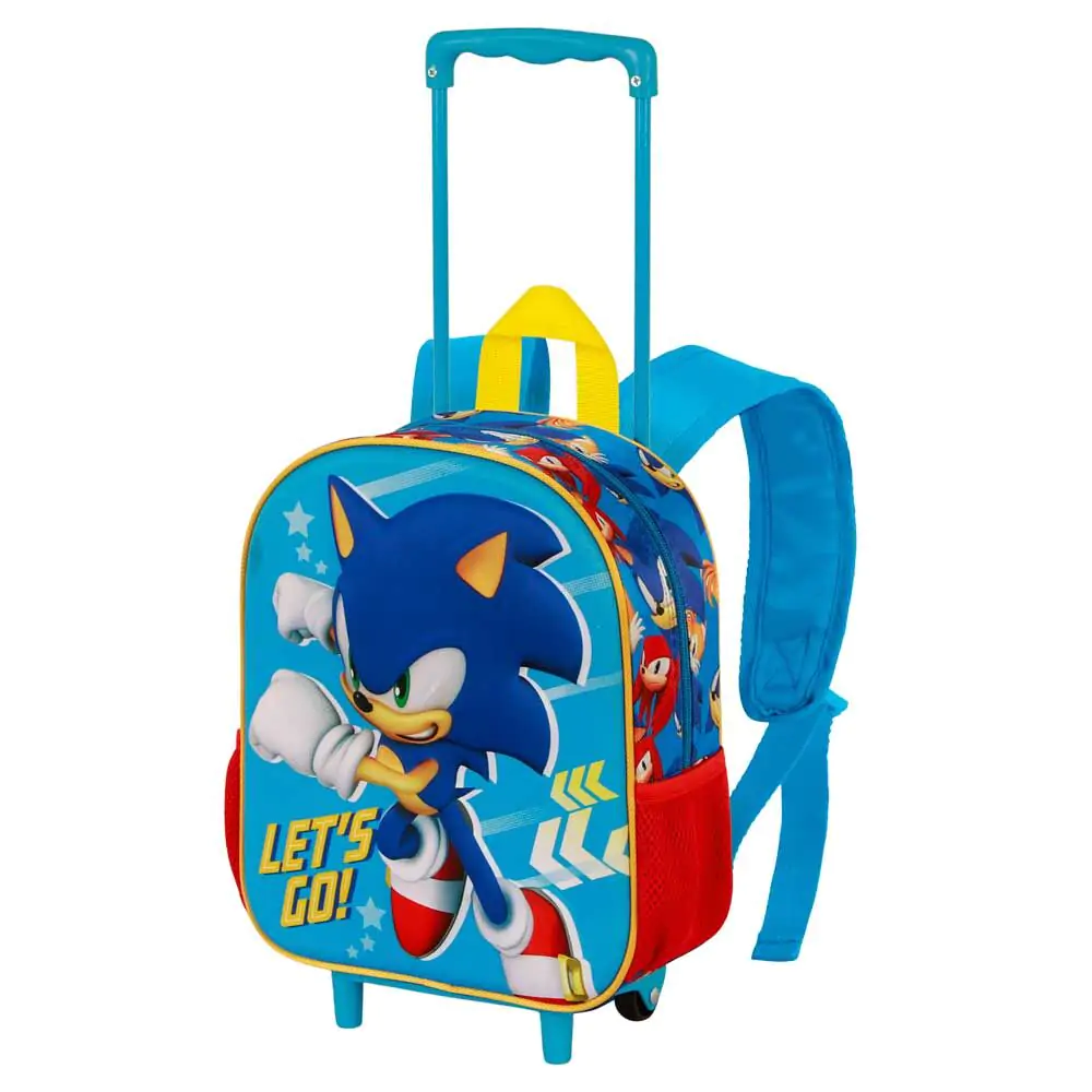 Sonic The Hedgehog Go 3D trolley 34 cm fotografii produktu
