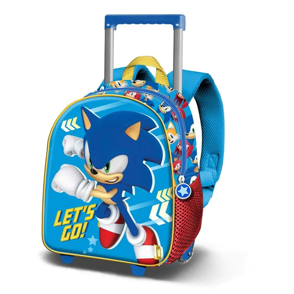 Sonic The Hedgehog Go 3D trolley 39 cm fotografii produktu