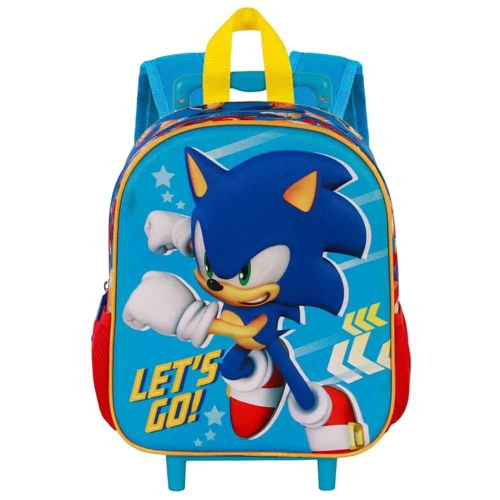 Sonic The Hedgehog Go 3D trolley 34 cm fotografii produktu
