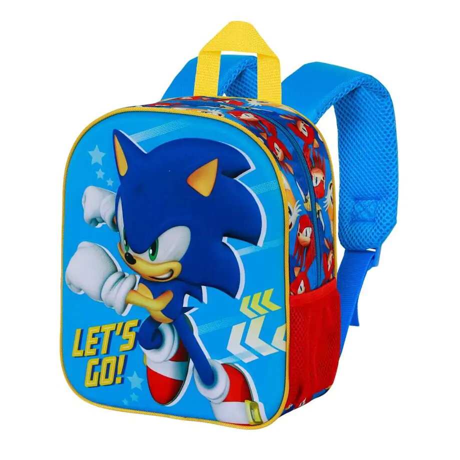 Sonic The Hedgehog Go 3D batoh 31 cm fotografii produktu