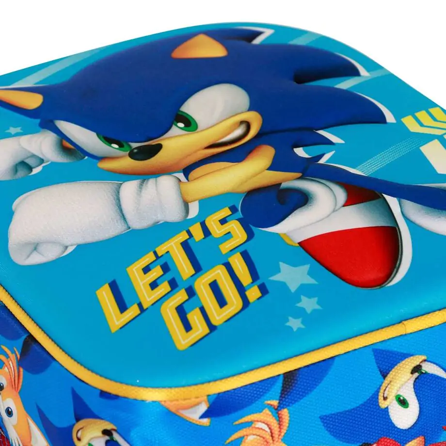 Sonic The Hedgehog Go 3D batoh 31 cm fotografii produktu