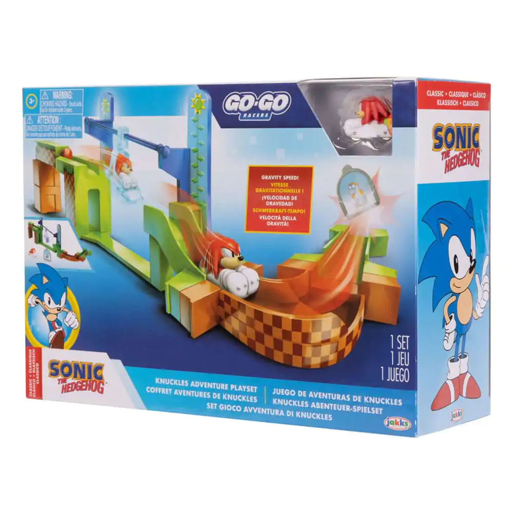 Sonic - The Hedgehog Go Go Racers Mini Figure Playset Odpalovací rampy Sonic & Knuckles fotografii produktu