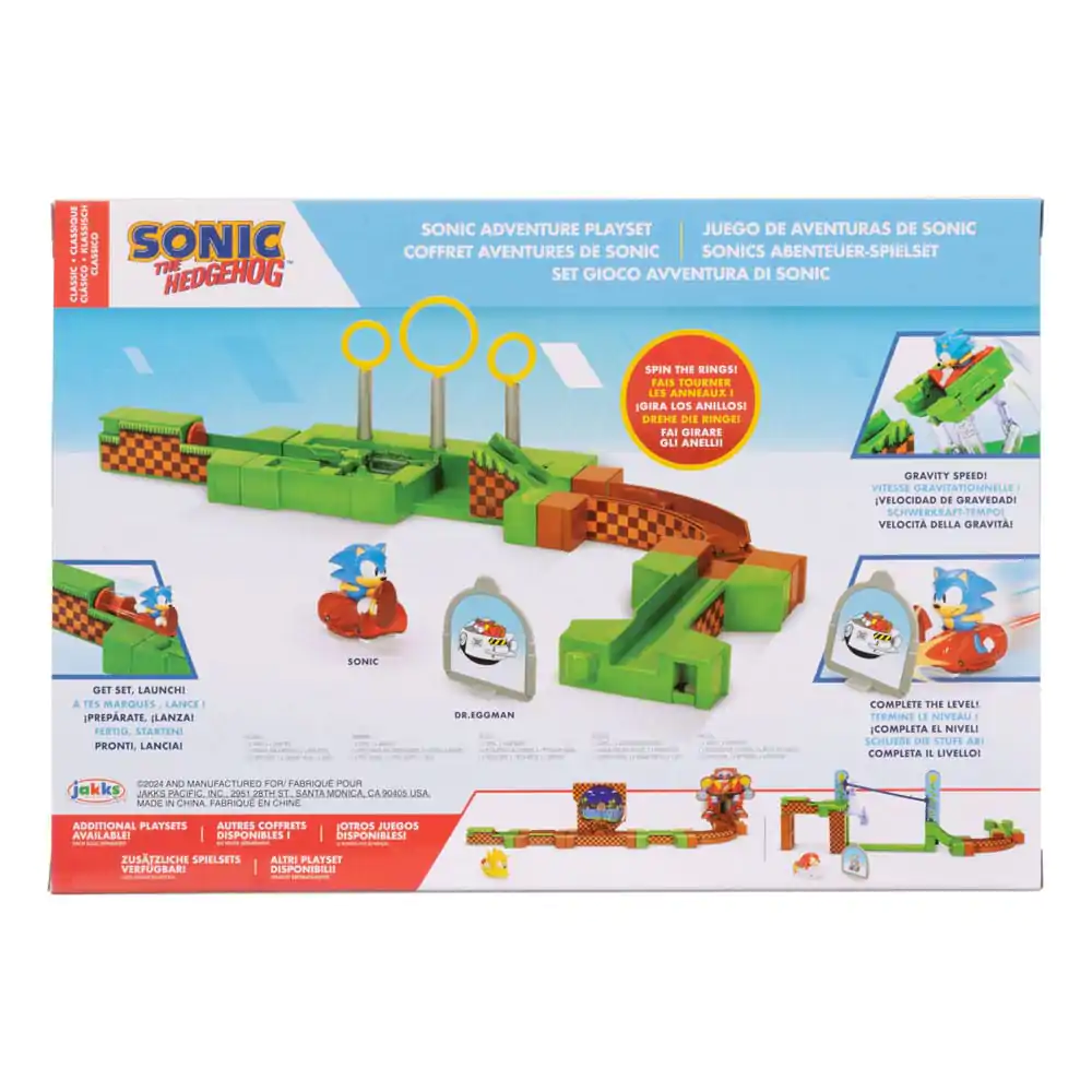 Sonic - The Hedgehog Go Go Racers Mini Figure Playset Odpalovací rampy Sonic & Knuckles fotografii produktu