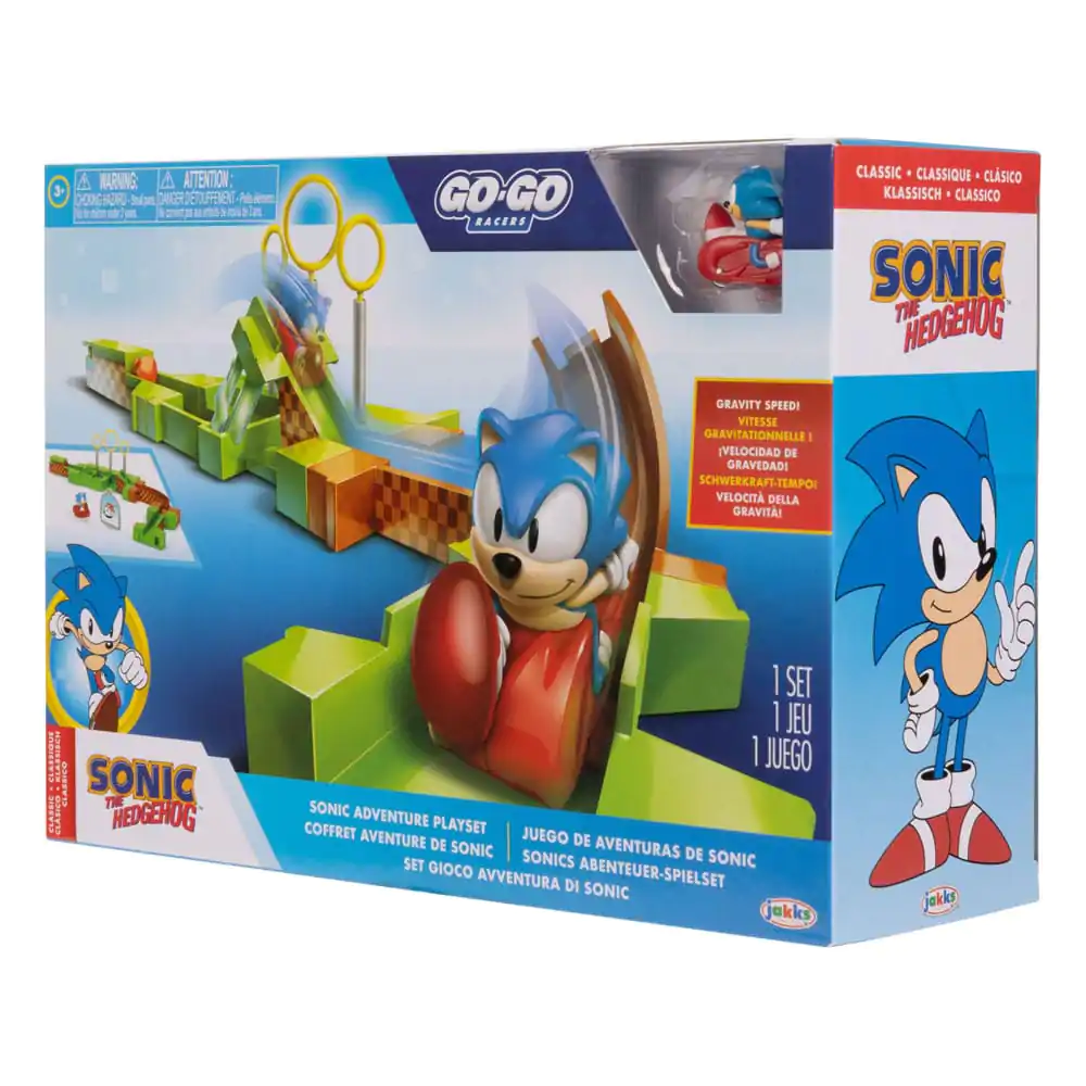 Sonic - The Hedgehog Go Go Racers Mini Figure Playset Odpalovací rampy Sonic & Knuckles fotografii produktu