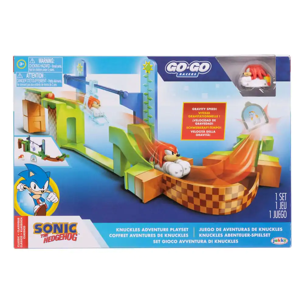 Sonic - The Hedgehog Go Go Racers Mini Figure Playset Odpalovací rampy Sonic & Knuckles fotografii produktu