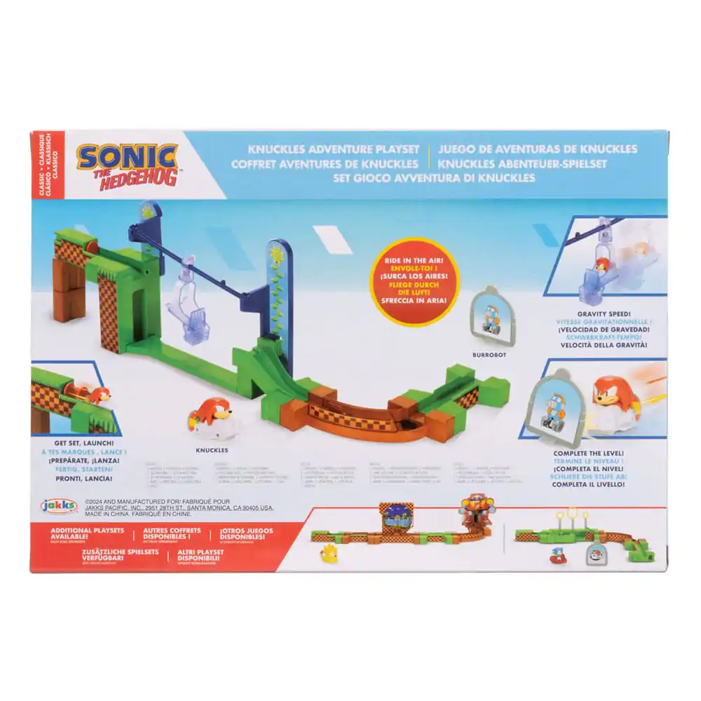Sonic - The Hedgehog Go Go Racers Mini Figure Playset Odpalovací rampy Sonic & Knuckles fotografii produktu