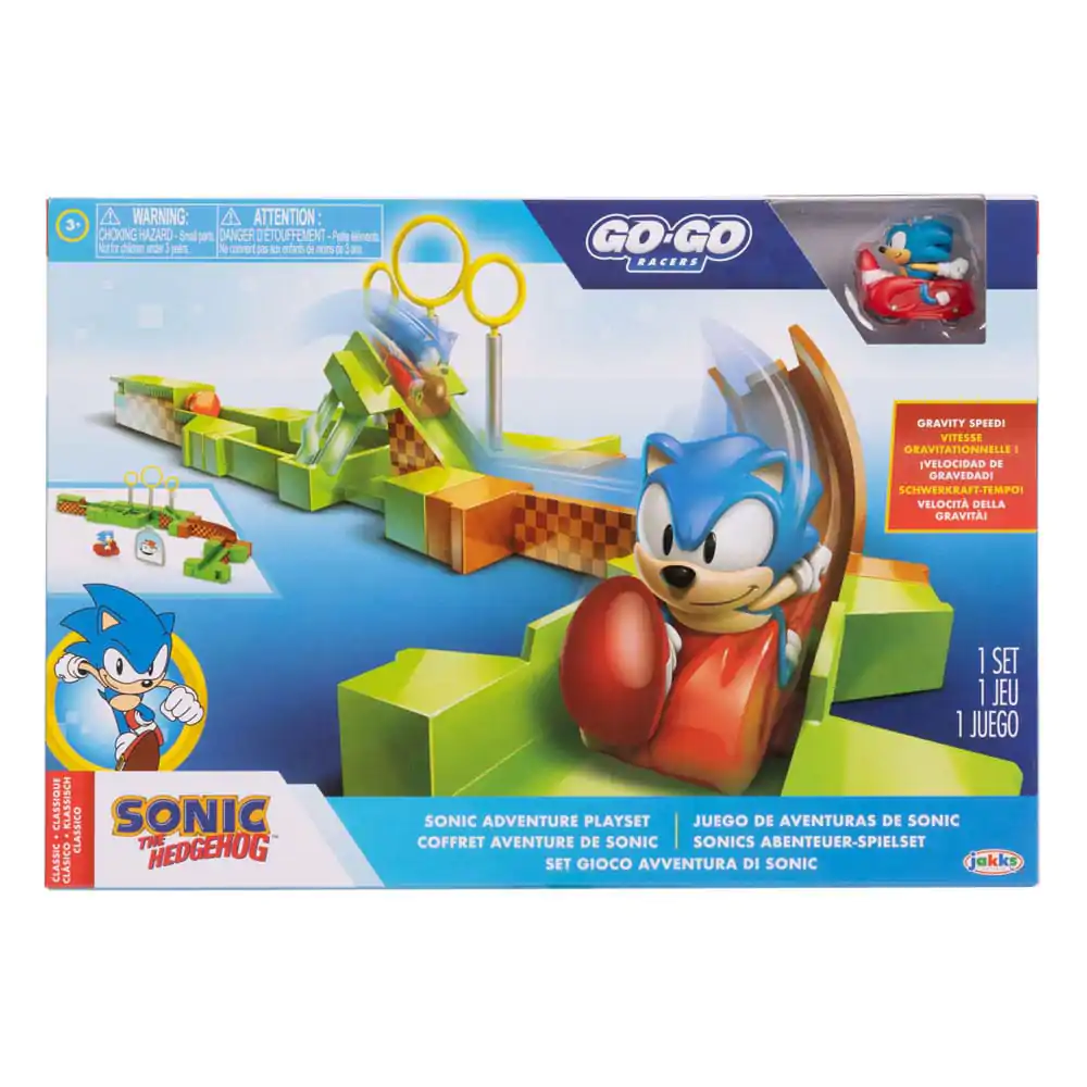 Sonic - The Hedgehog Go Go Racers Mini Figure Playset Odpalovací rampy Sonic & Knuckles fotografii produktu