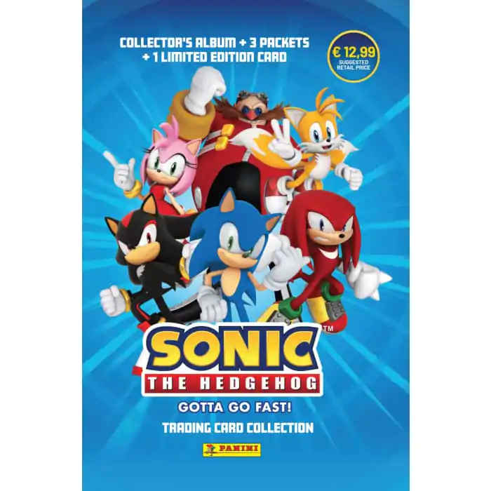 Sonic The Hedgehog - Gotta Go Fast! - Trading Cards Starter Pack *German Version* / Startovací balíček sběratelských karet fotografii produktu