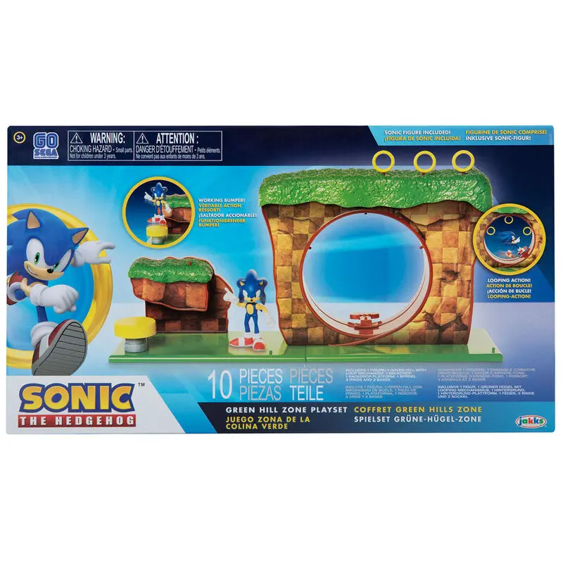 Hrací set Sonic The Hedgehog Green Hill Zone fotografii produktu