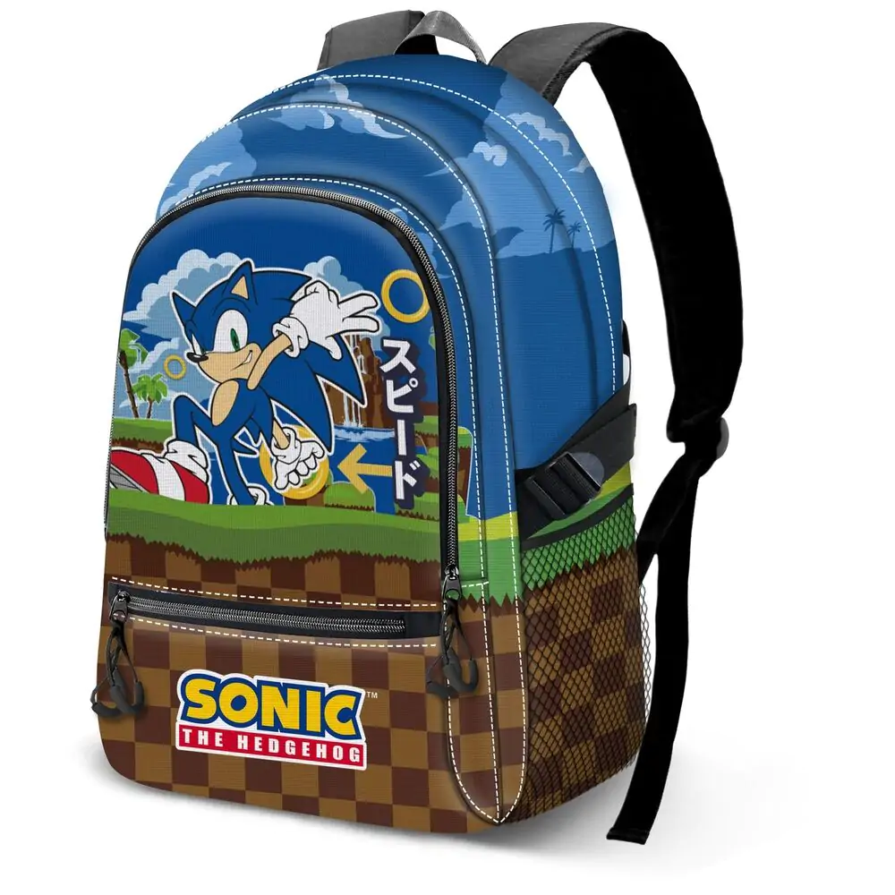 Sonic the Hedgehog Greenhill adaptabilní batoh 44 cm fotografii produktu