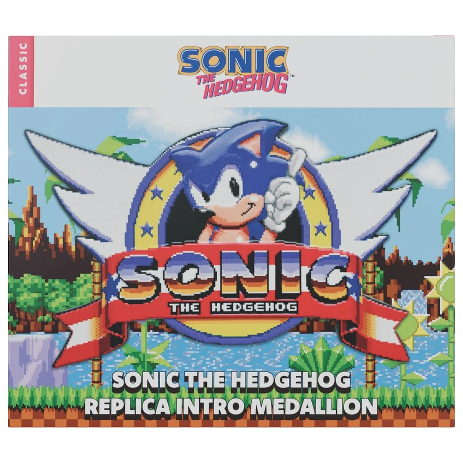 Sonic The Hedgehog Sběratelská mince Originální logo fotografii produktu