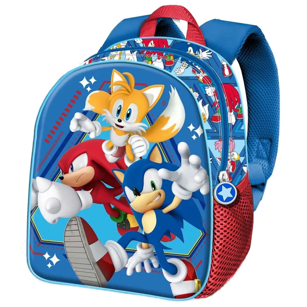 Sonic the Hedgehog Heroes 3D batoh 30 cm fotografii produktu