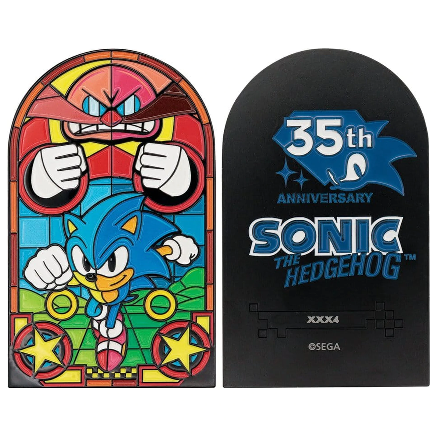 Sonic The Hedgehog Ingot vitrážové okno styl 60 cm fotografii produktu