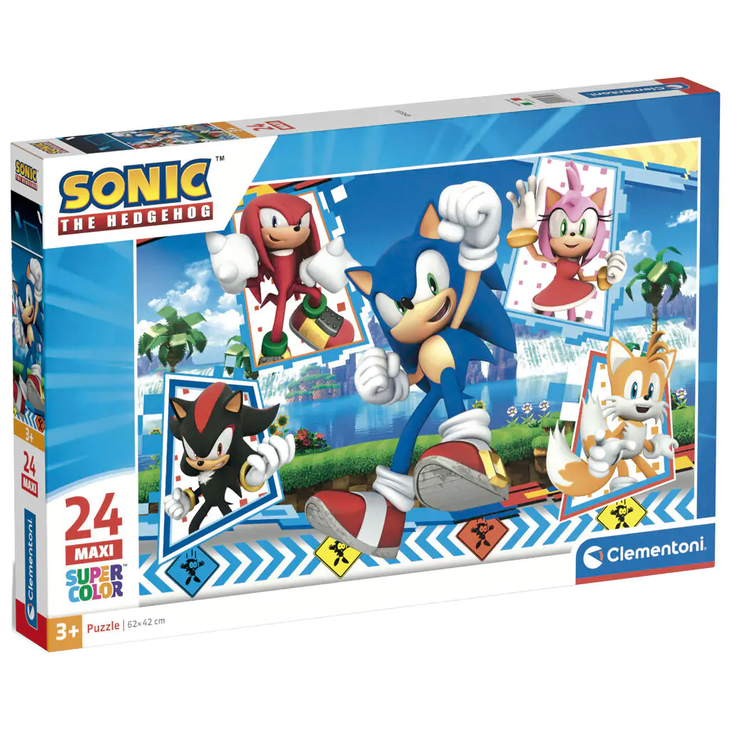 Sonic the Hedgehog maxi puzzle 24 dílků fotografii produktu