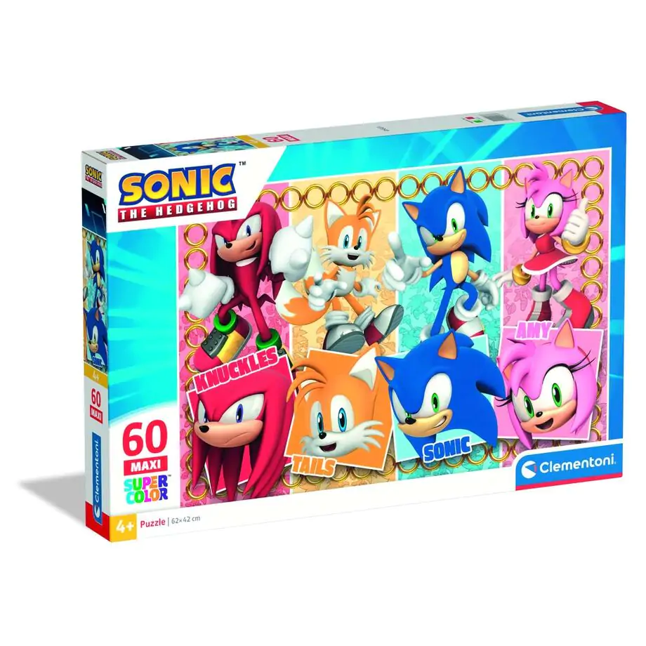 Sonic the Hedgehog maxi puzzle 60 dílků fotografii produktu