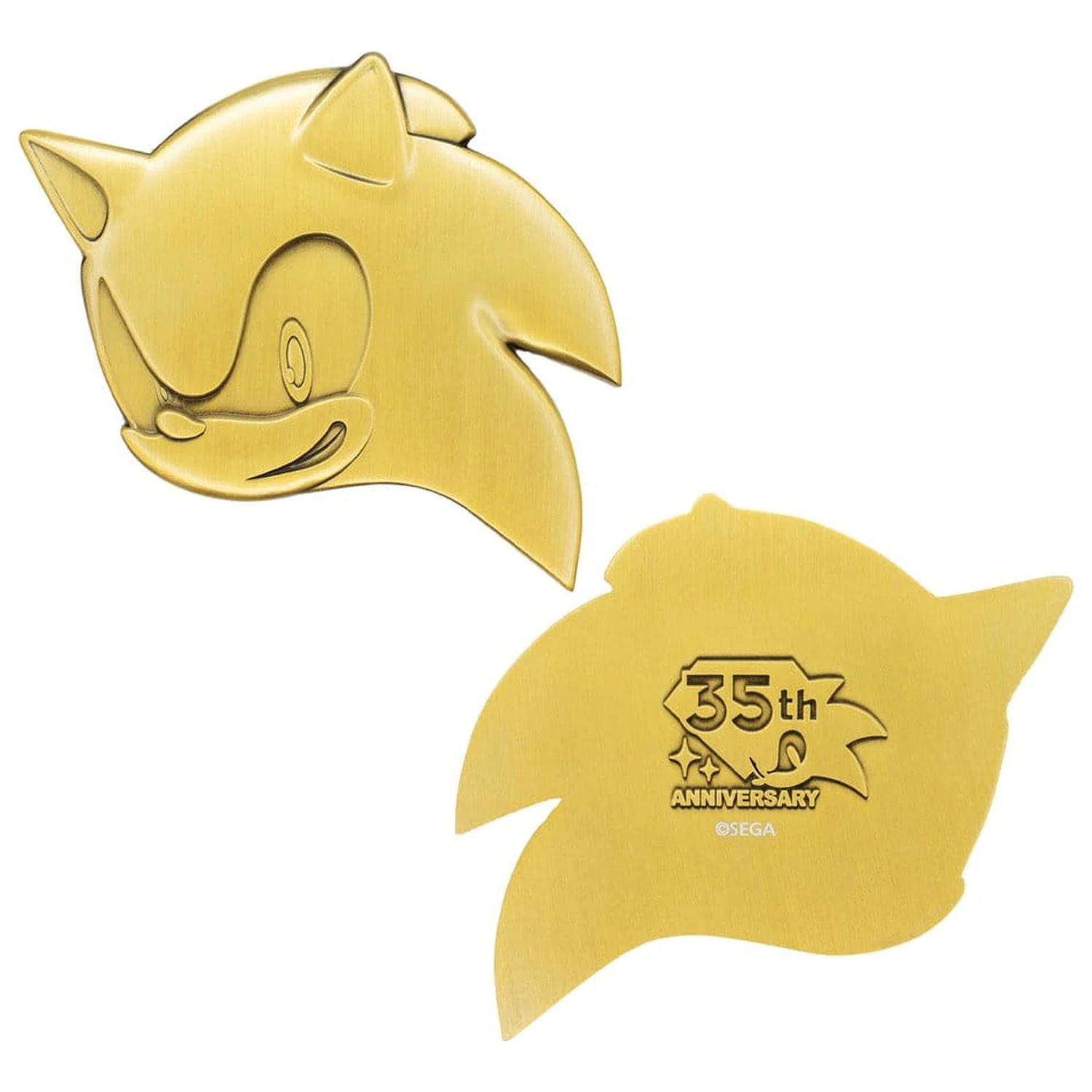 Sonic the Hedgehog Medailonová sada k 35. výročí Tehdy a nyní Limitovaná edice fotografii produktu