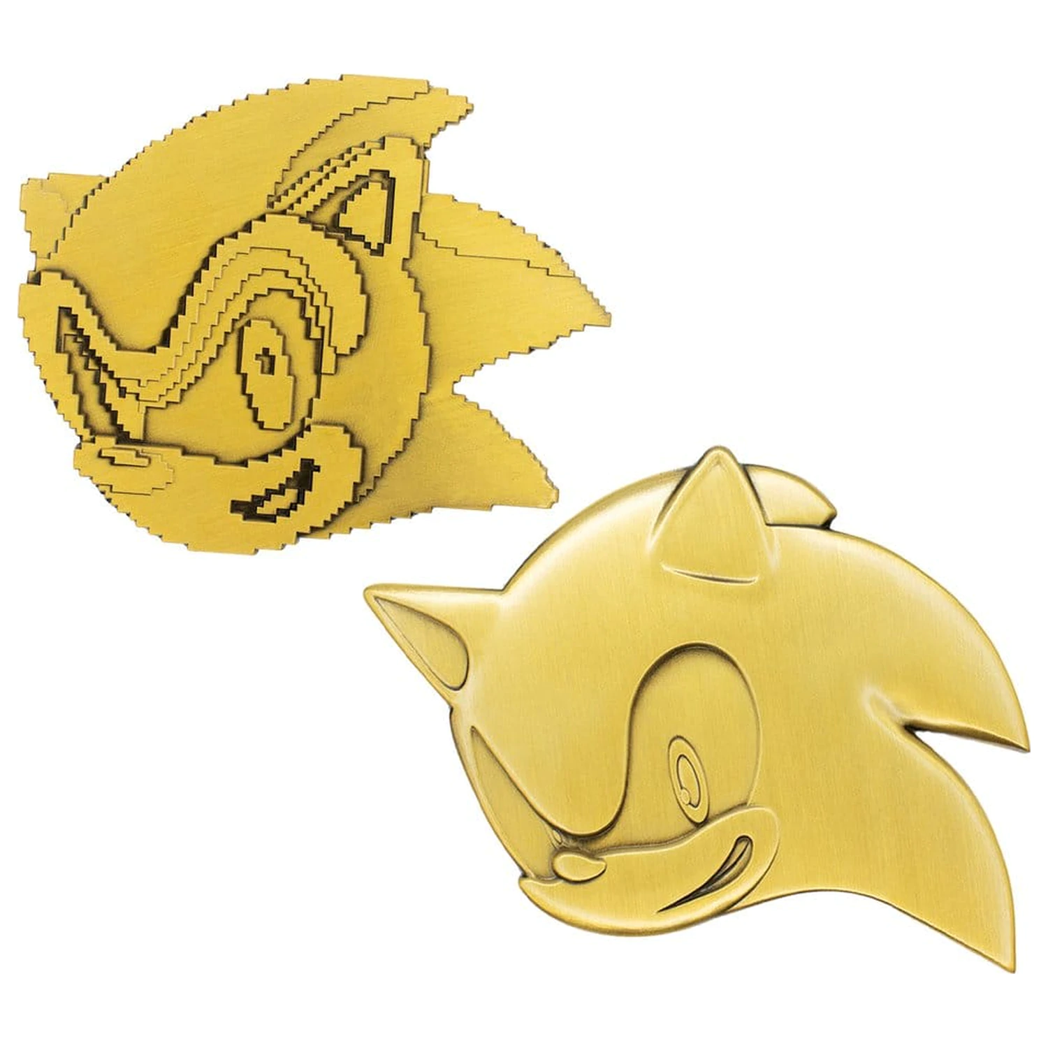 Sonic the Hedgehog Medailonová sada k 35. výročí Tehdy a nyní Limitovaná edice fotografii produktu