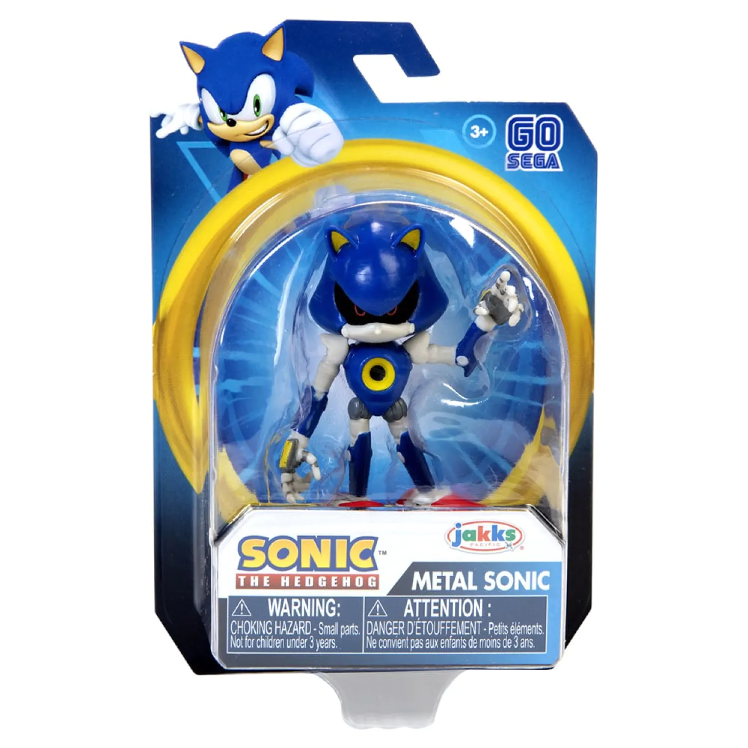 Sonic the Hedgehog Metal Sonic figurka 6 cm fotografii produktu