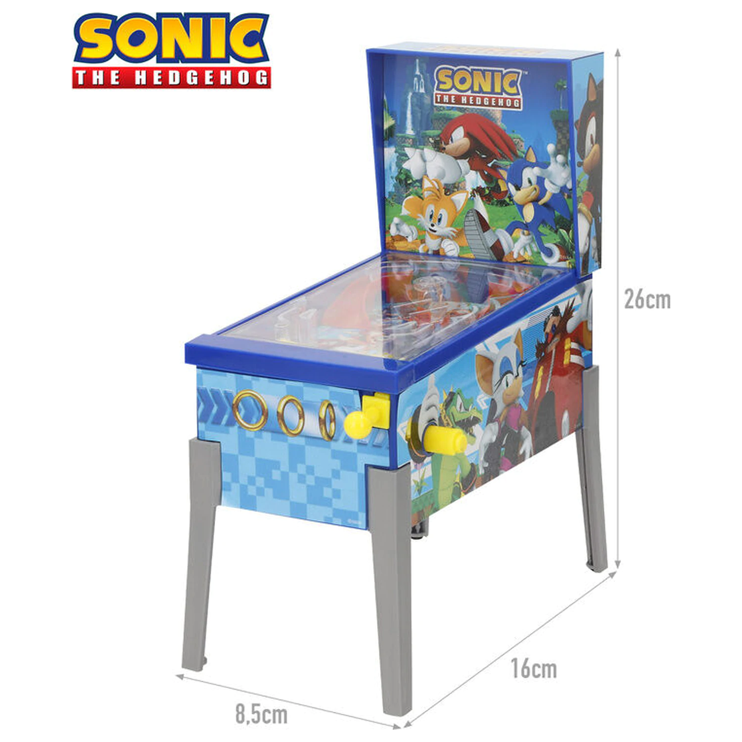 Sonic the Hedgehog mini arkádový pinball fotografii produktu