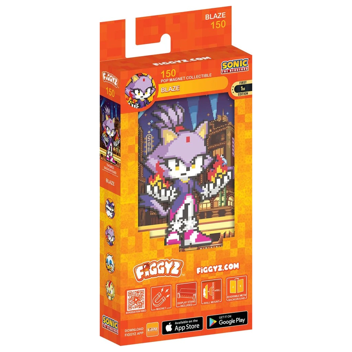 Sonic the Hedgehog (Modern) FiGGYZ magnetická sběratelská figurka Blaze the Cat 11 cm fotografii produktu