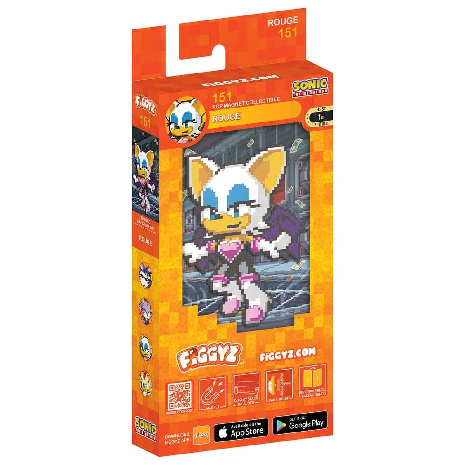 Sonic the Hedgehog (Modern) FiGGYZ magnetický sběratelský předmět Rouge the Bat 11 cm fotografii produktu