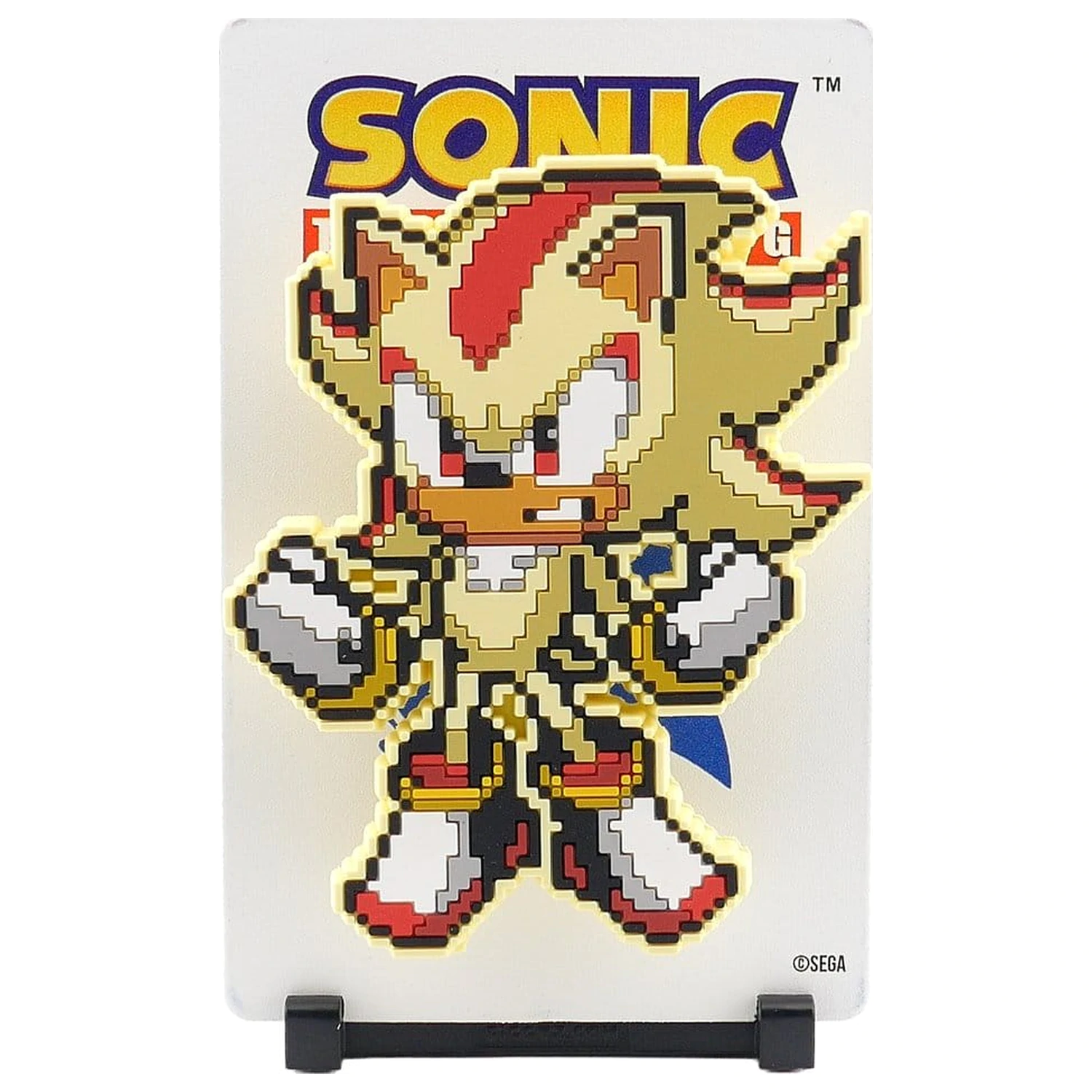 Sonic the Hedgehog (Modern) FiGGYZ magnetická sběratelská figurka Super Shadow 11 cm fotografii produktu