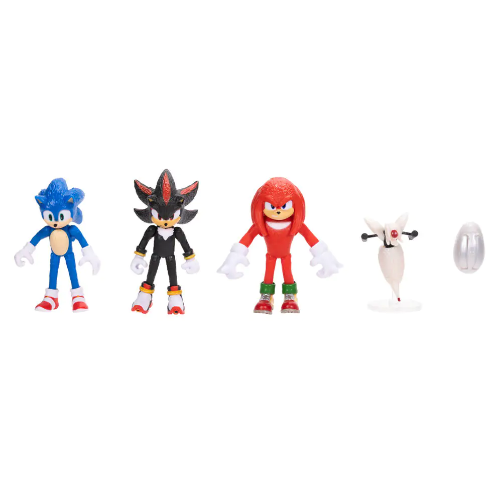 Sonic - The Hedgehog Movie 3 Mini Figurka 6-Pack Wave 1 6 cm fotografii produktu