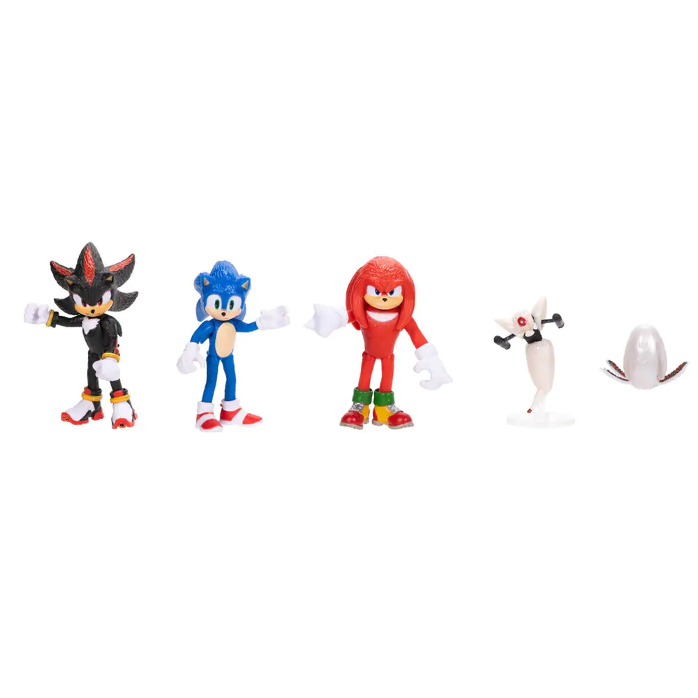 Sonic - The Hedgehog Movie 3 Mini Figurka 6-Pack Wave 1 6 cm fotografii produktu