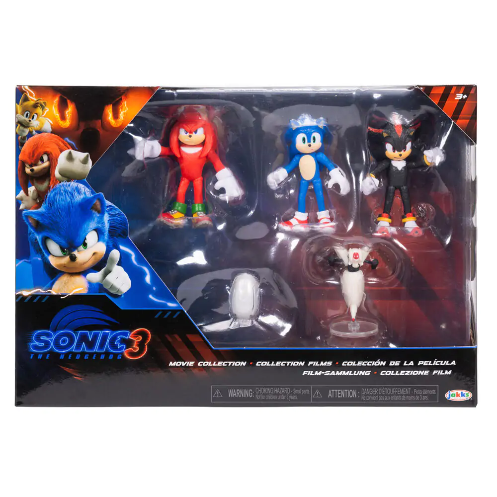 Sonic - The Hedgehog Movie 3 Mini Figurka 6-Pack Wave 1 6 cm fotografii produktu