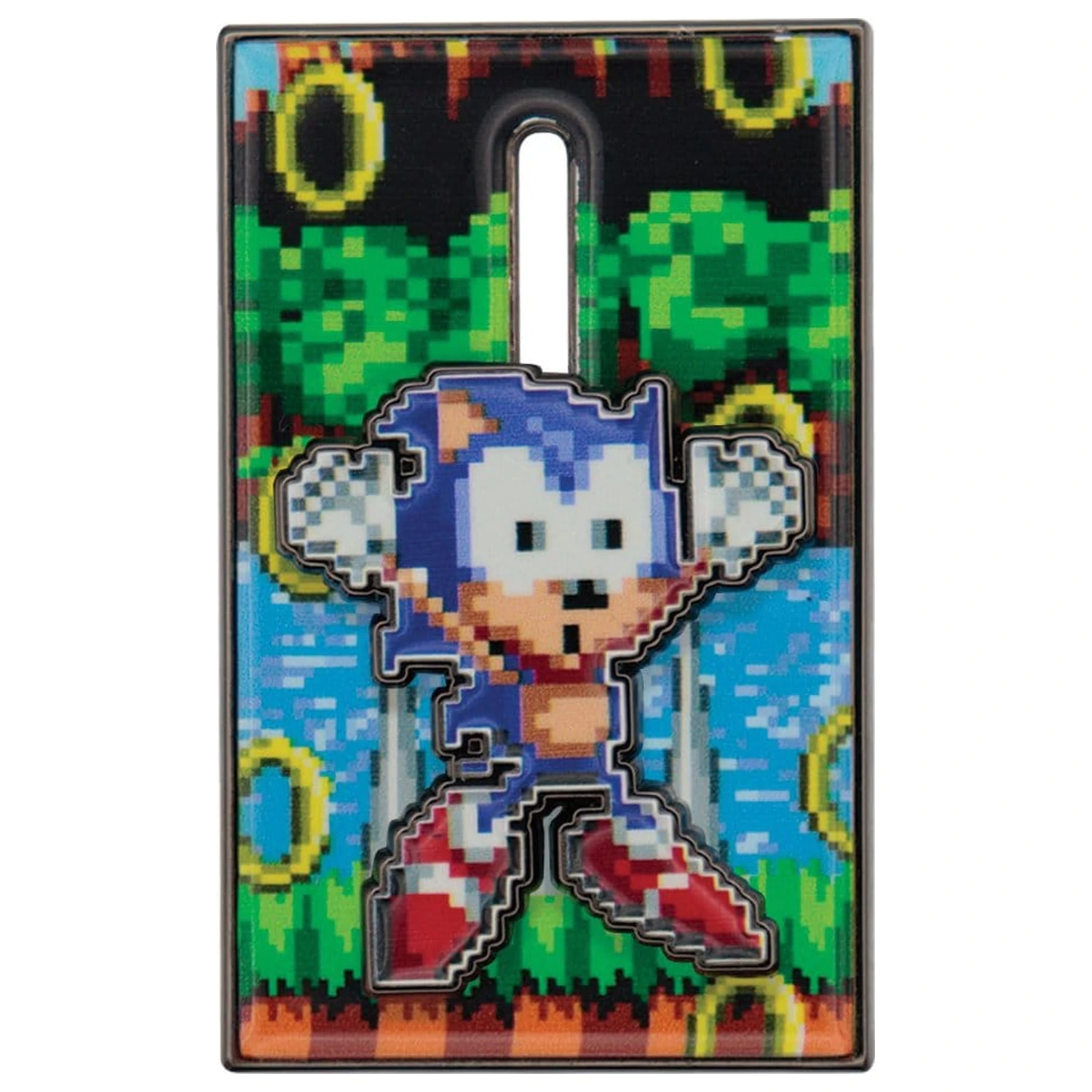 Sonic The Hedgehog pohyblivý pin odznak fotografii produktu