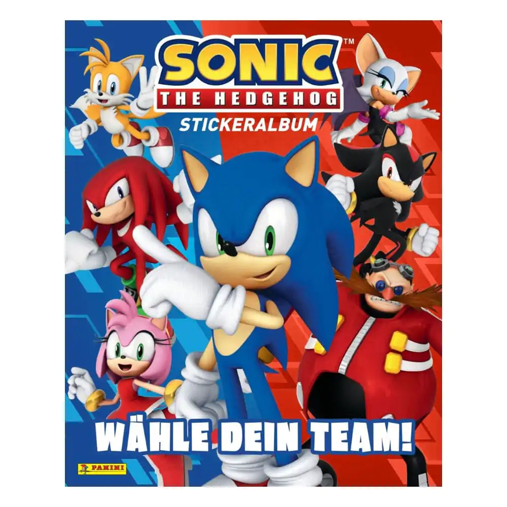 Sonic the Hedgehog Sticker Collection Album *German Version* / Album na samolepky fotografii produktu