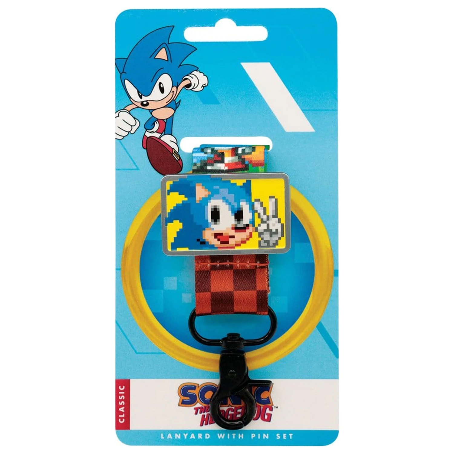 Sonic The Hedgehog Šňůrka na krk & Sada odznaků s kolíkem fotografii produktu