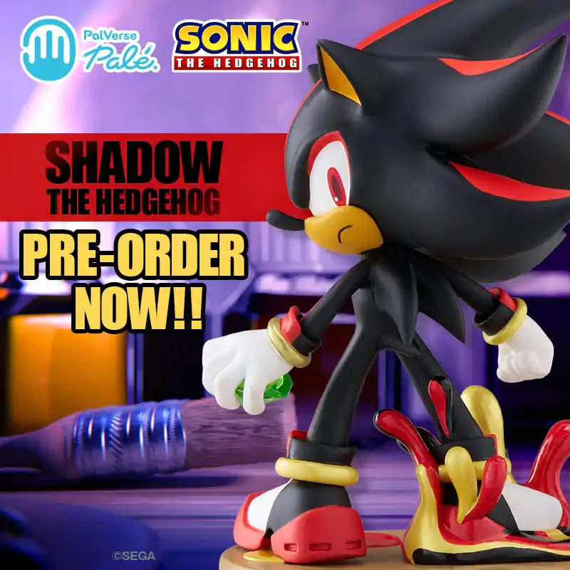 Sonic - The Hedgehog PalVerse PVC Soška Shadow 10 cm fotografii produktu