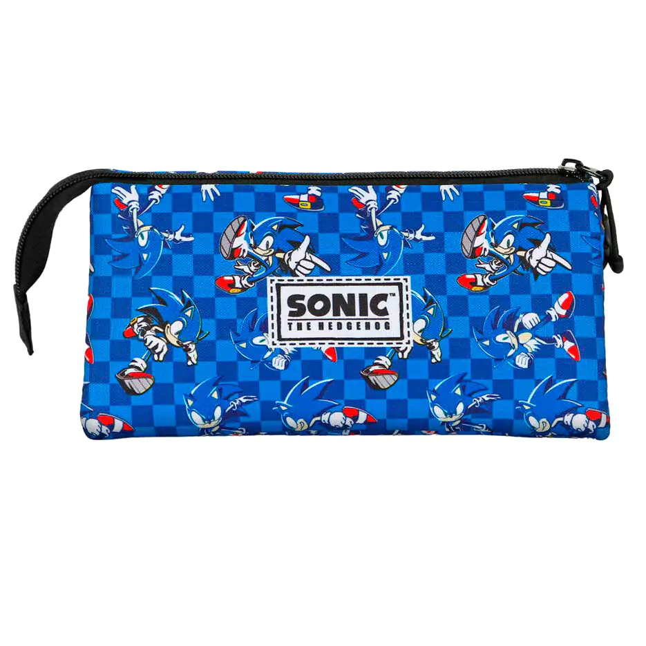 Sonic the Hedgehog Plus Action trojitý penál fotografii produktu