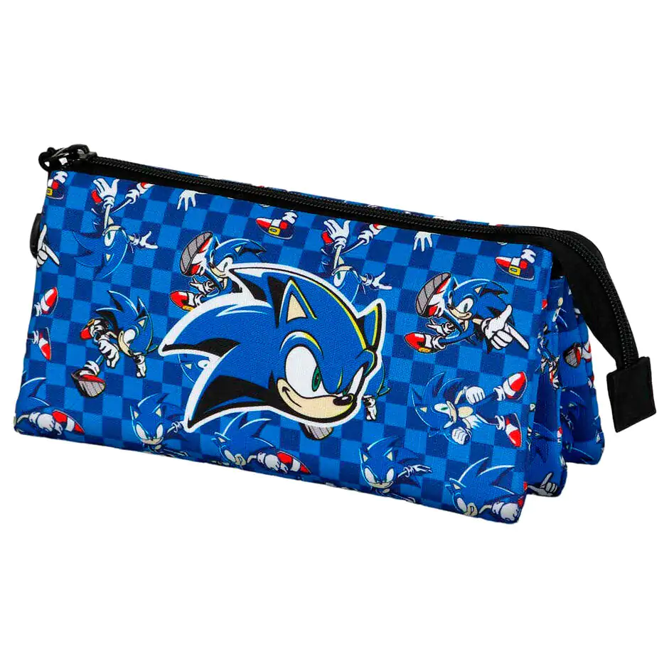 Sonic the Hedgehog Plus Action trojitý penál fotografii produktu