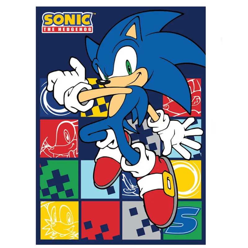 Sonic the Hedgehog polární deka fotografii produktu