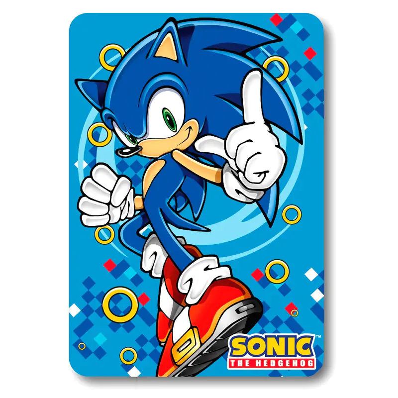 Sonic the Hedgehog fleecová deka fotografii produktu