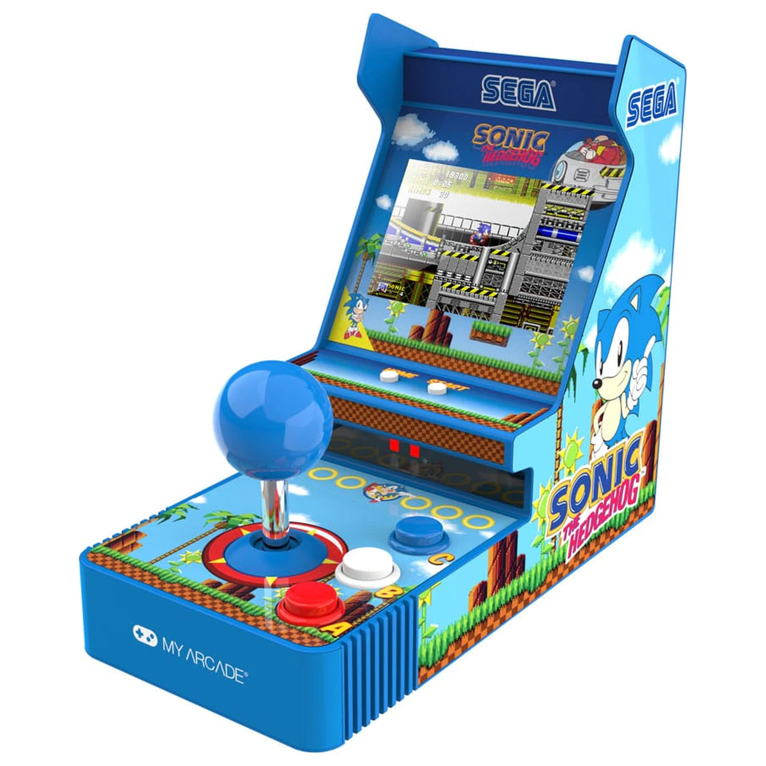 Sonic The Hedgehog Přenosný Retro Arkádový Joystick Hráč fotografii produktu