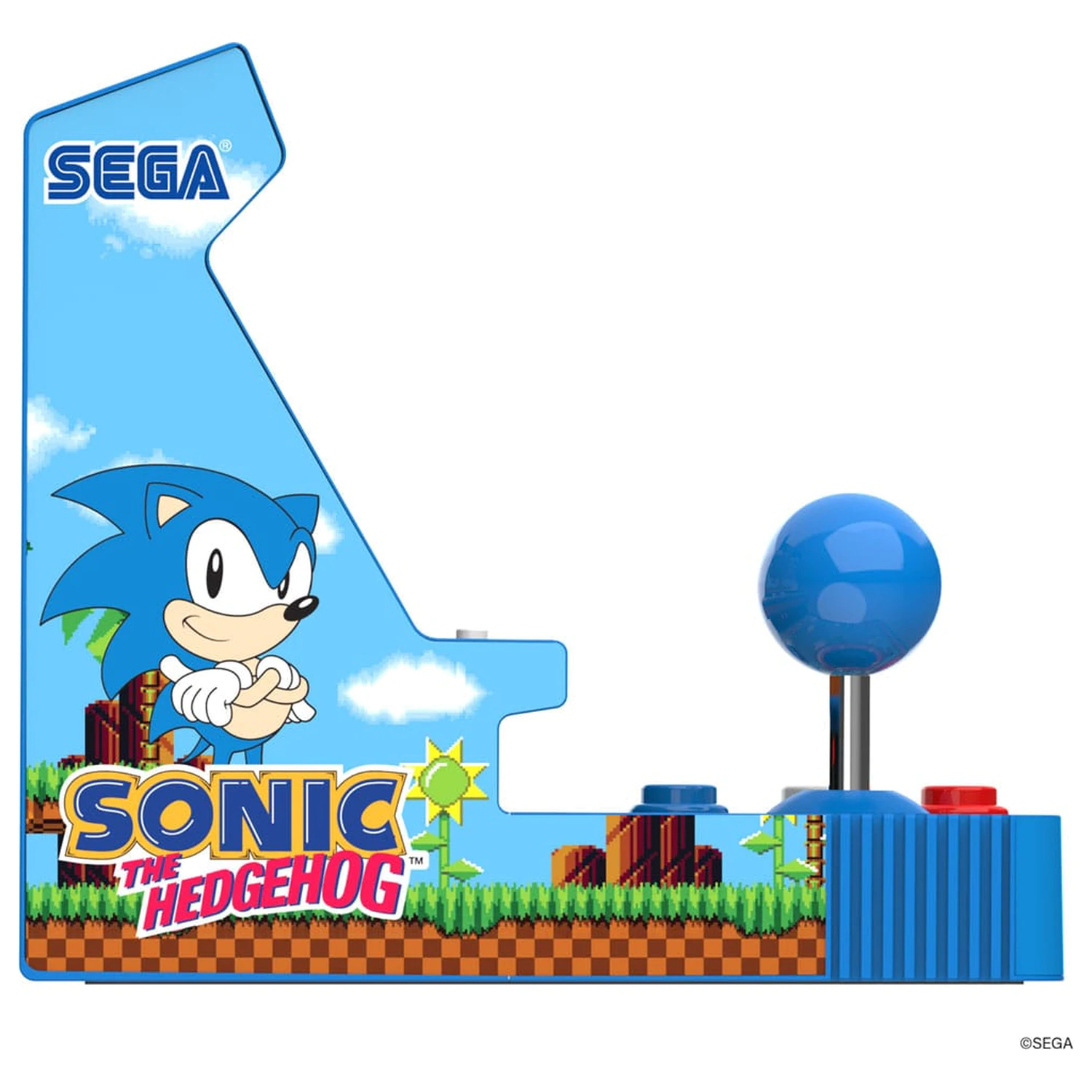 Sonic The Hedgehog Přenosný Retro Arkádový Joystick Hráč fotografii produktu